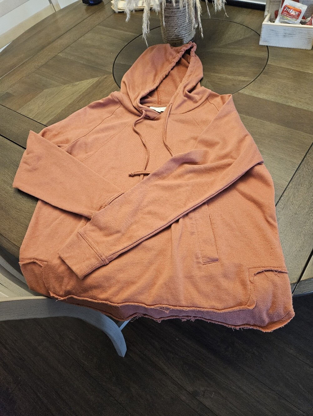 Wonderly Rust-Tone Hoodie Sweater